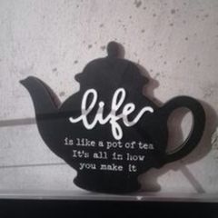 Tea pot hanging ornament