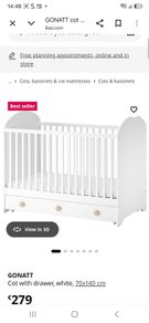 ikea cot bed