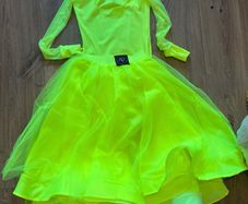 ballroom dress aprox 8-9 years
