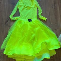ballroom dress aprox 8-9 years