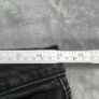 Levis 502 Mens Jeans Black - W30 L29.5 Slim Fit Stretch Premium Denim - Big E Image 5