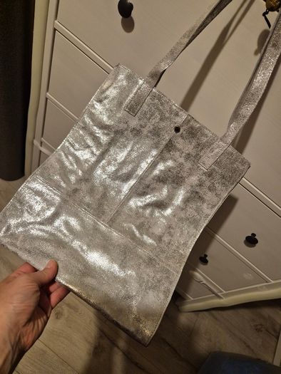 Oasis leather handbag 30 x 36 cm