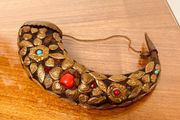Vintage Tibetan Powder Horn
