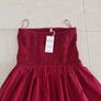 Next Cotton Bandeau Jersey Dress Dark Pink s. 10 Image 10