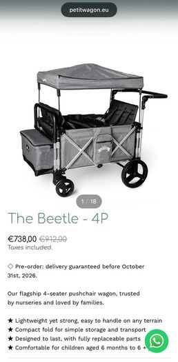 Wagon Stroller Petit Wagon