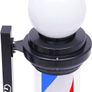 NEW SALE | 31'' Barber Pole Light, Red White Blue Rotating Hair Salon Open Sign, Wall Mount Image 6