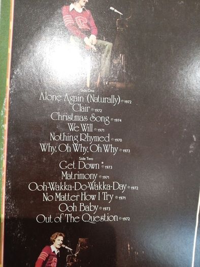 Gilbert O SUllivan  LP greatest Hits   Vinyl