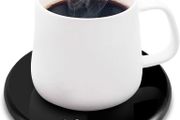 Coffee Mug Warmer, Electric Smart Beverage Mug Warmer Cup Warmer with Touch Tech &amp; LED Backlit Display, Coffee Warmer for Home Office Coffee Mug, Milk-Cup Warmer with 2 Temperature Settings