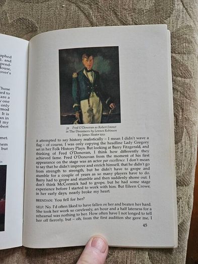Pictures At The Abbey. The Collection Of The Irish National Theatre. By Lennox Robinson & Michael O' Haodha. First Edition Paperback In Good Condition.  See Photos For Same.