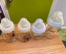 glass baby bottles