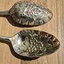 Dated 1775. Sterling Silver Berry Spoon. Thomas Wallis I. Image 6