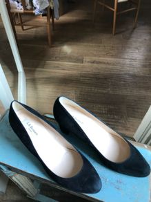 LK Bennett Black Suede