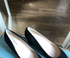 LK Bennett Black Suede