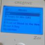 Creative Labs Zen Mp3 Player Model DHP-HD0014 (battery and ZENworks well) Image 6