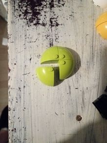 Lego brick quarter sphere lime 4 pieces