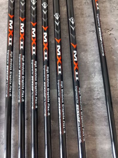 Dunlop golf clubs. Right handed clubs