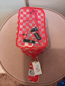 Brand new coca cola clear pencil case