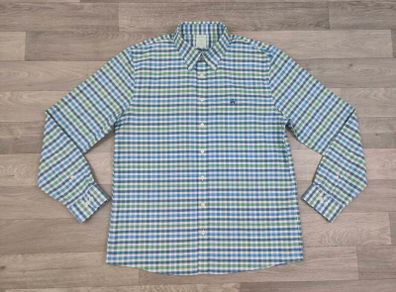 Brooks Brothers Non Iron Stretch Check Shirt Mens Large