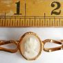 Vintage Exquisite English Cameo on a bar pin Image 6