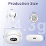 AOTONOK Bluetooth headphones 5.3 In ear with CVC 8.0 microphone, 40H, IP7 proof Image 2