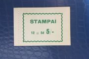Irish stamps, 1966 definitive booklet, HB15 (not complete)