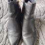 Black Ankle Shoes  Size 6 Image 3