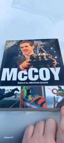 Tony McCoy's signed book, 20 times champion jockey, legend of a jockey in horse racing ,,collectors item.