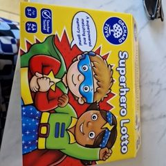 Superhero lotto game