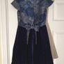 Beautiful new casual velvet dress size 10Y Image 2
