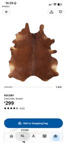 cowhide Ikea Koldby