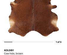 cowhide Ikea Koldby