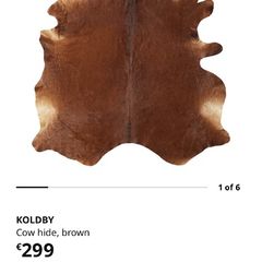 cowhide Ikea Koldby