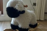 Bloomingville Mini Dolly Rocking Sheep White
