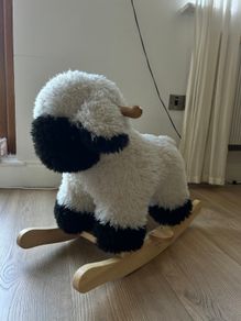 Bloomingville Mini Dolly Rocking Sheep White