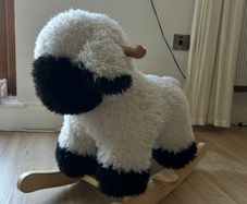 Bloomingville Mini Dolly Rocking Sheep White