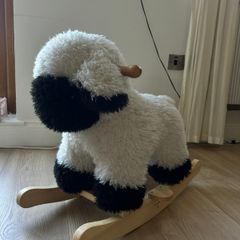Bloomingville Mini Dolly Rocking Sheep White