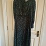 green leopard print dress from principles petite range. Size 10 Image 3