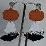 Spooky Trio Halloween Clay Earrings Image 8