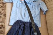 Police Halloween Costume 9-12 yrs