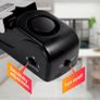 Wireless Door Stop Alarm System 125dB Loud Home Security Anti-Theft Door Block System Portable Doorstop Preasure Alarm Image 5