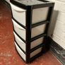 plastic storage drawers Image 2
