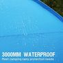 Camping Tunnel Tent 4-6 Man Large Family Tent With 2 Bedroom 6 Person Tent 3000mm Waterproof With Living Area 6 Man Tents for Camping Outdoor Hiking UV Protection (FREE SHIPPING) Image 5