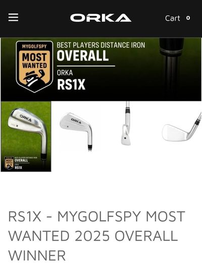 Orka RSI X Forged Irons For Sale
