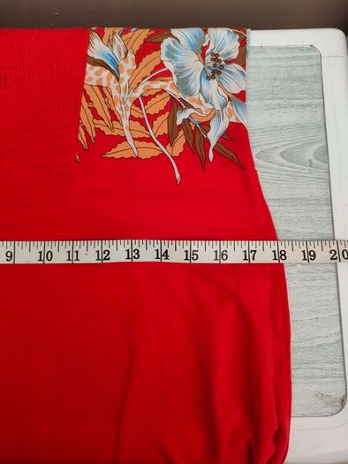 Vintage Red floral maxi dress Mariko size 12/14 Postage included