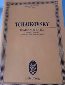 Eulenburg Tchaikovsky Romeo and Juliet Fantasy Overture