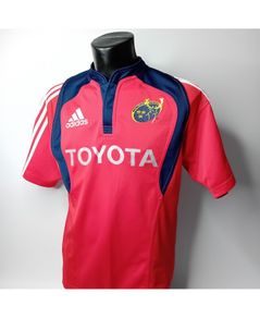 Munster Rugby Adidas 2007 Home Jersey Small - Rare Retro Rugby Shirt