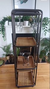 Rustic Drinks Rack