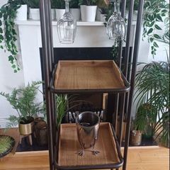Rustic Drinks Rack