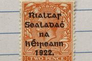 Ireland Thom Overprint Feb 1922 2d Orange
