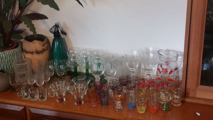 Fair Warning! Contents of my Glassware Cabinet are Being Photographed and Will be For Sale Shortly!!